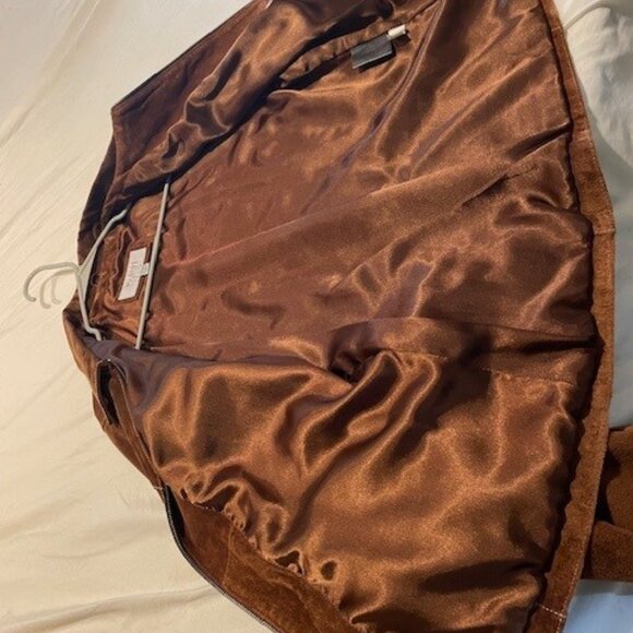 Wilsons Leather Maxima Brown Suede Jacket - Picture 2 of 6